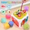 Picture of Early Learning Shape Sorting Cube Toy